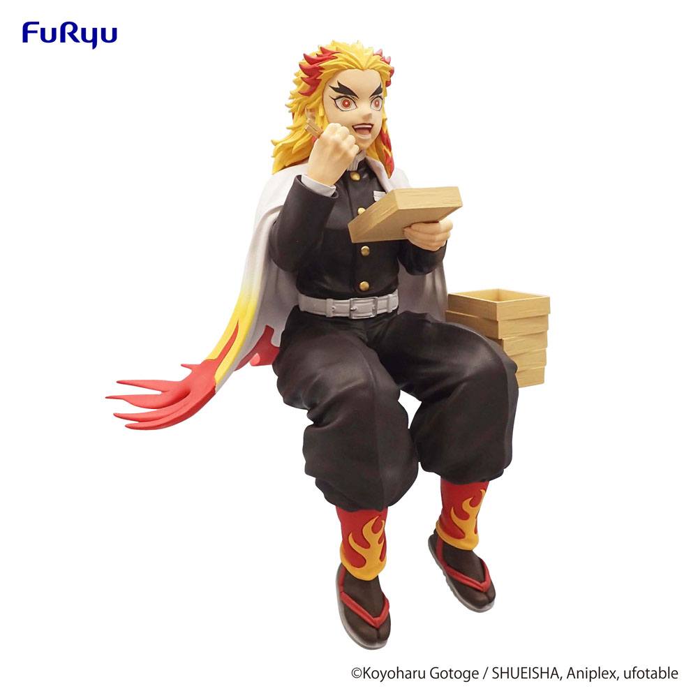 Demon Slayer: Kimetsu no Yaiba Estatua PVC Noodle Stopper Rengoku Kyojuro 14 cm   FURYU