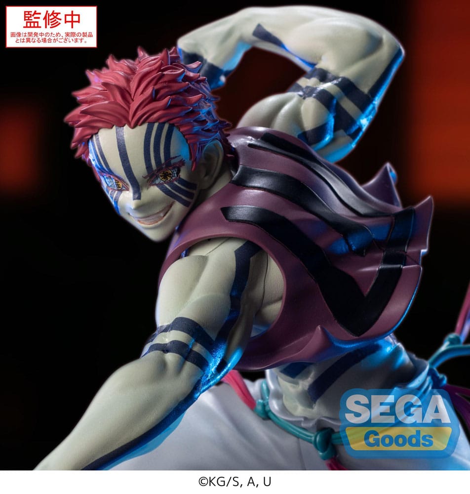 Demon Slayer: Kimetsu no Yaiba Estatua PVC Xross Link Anime Akaza 14 cm   SEGA
