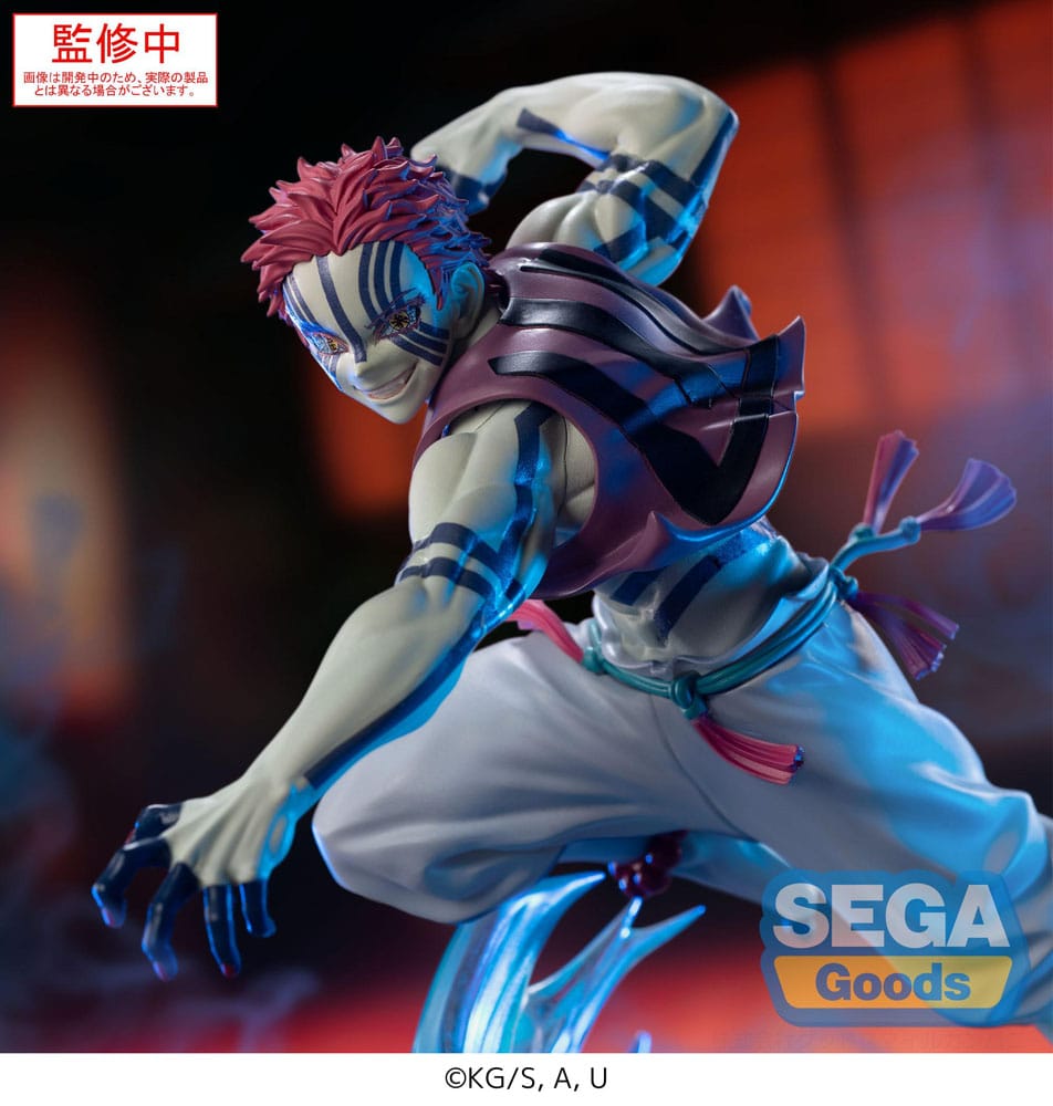 Demon Slayer: Kimetsu no Yaiba Estatua PVC Xross Link Anime Akaza 14 cm   SEGA