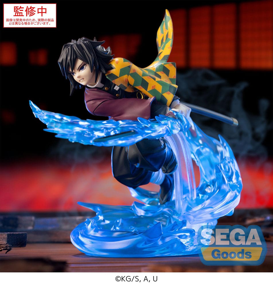 Demon Slayer: Kimetsu no Yaiba Estatua PVC Xross Link Anime Giyu Tomioka 15 cm   SEGA