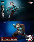 Demon Slayer: Kimetsu no Yaiba Figura FigZero 1/6 Tanjiro Kamado 27 cm   Threezero