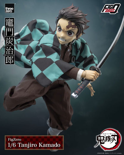 Demon Slayer: Kimetsu no Yaiba Figura FigZero 1/6 Tanjiro Kamado 27 cm