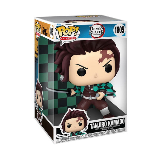 Demon Slayer: Kimetsu no Yaiba Figura Super Sized Jumbo POP! Vinyl Tanjiro 25 cm  