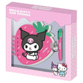 Diario + Boligrafo Fresa Kuromi Hello Kitty   KARACTERMANIA