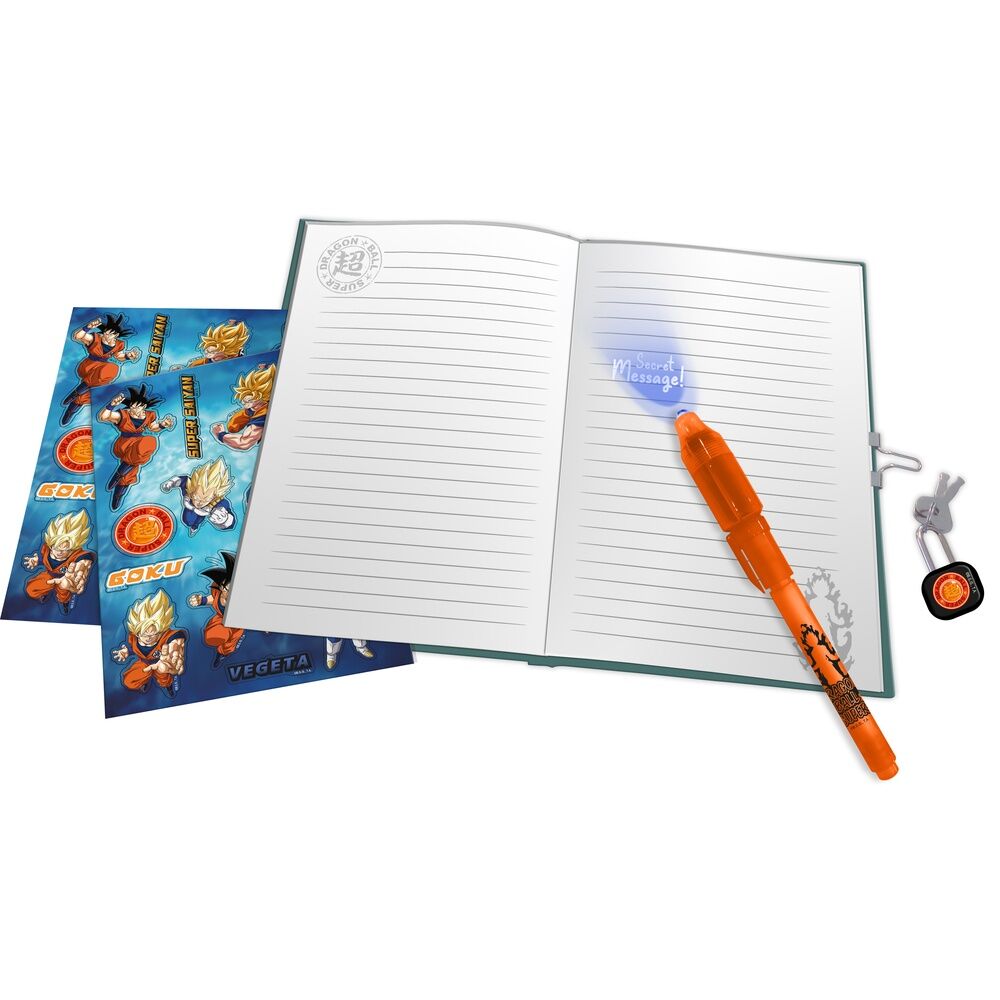 Diario + boligrafo magico Dragon Ball Super   KIDS LICENSING