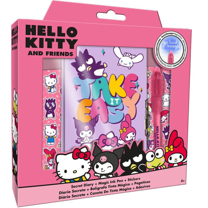 Diario + boligrafo magico Hello Kitty and Friends   KIDS LICENSING