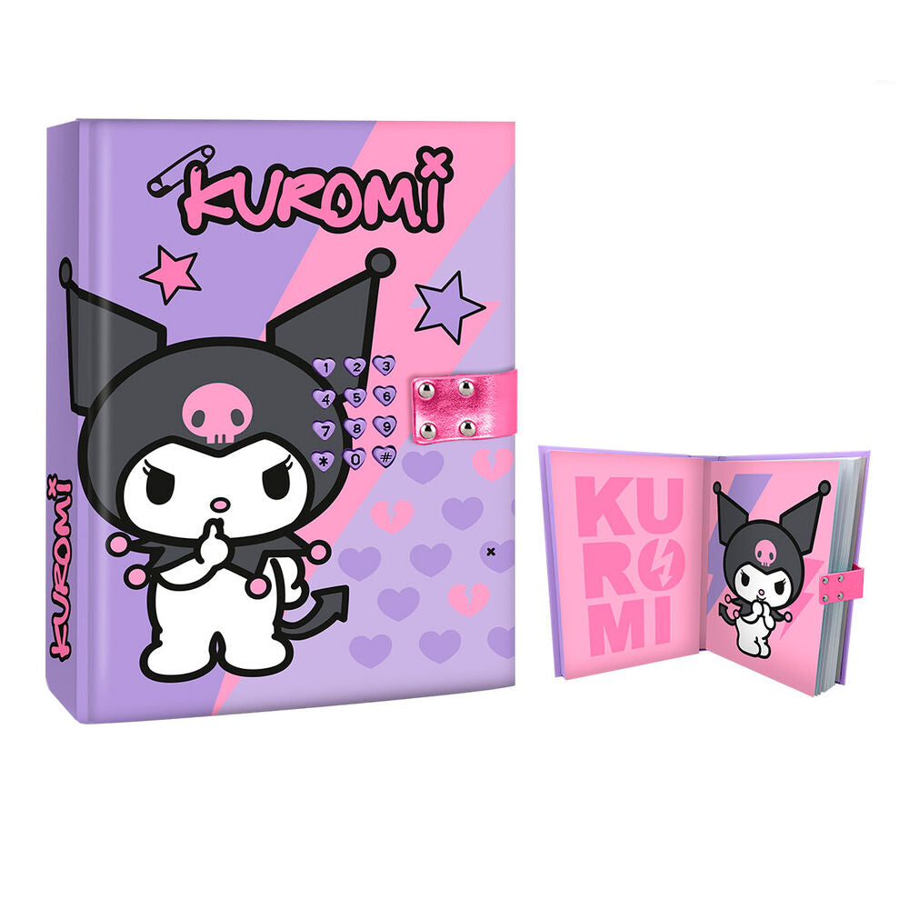 Diario secreto electronico sonido Kuromi Hello Kitty   KIDS LICENSING