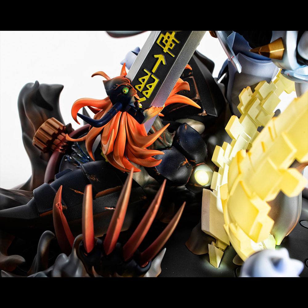 Digimon Adventure: Children's War Game! Estatua PVC VS Series Omegamon vs Diabolomon 34 cm   Megahouse
