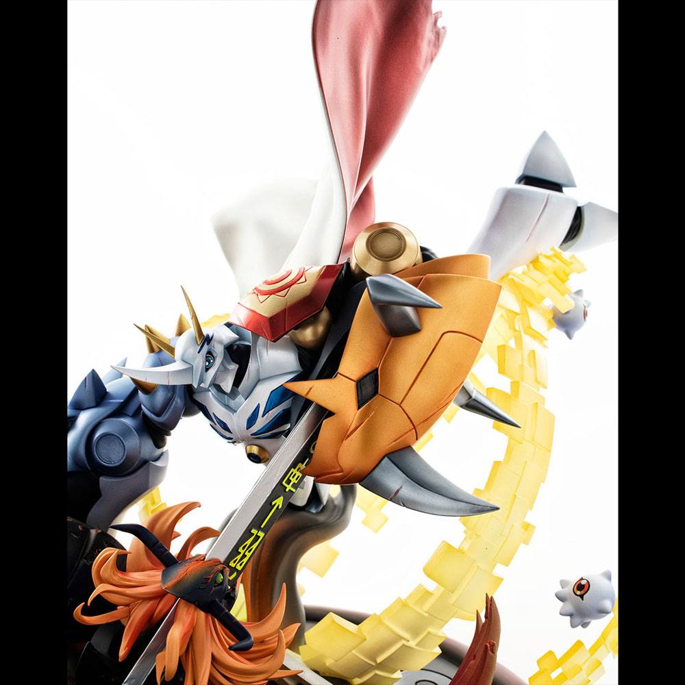 Digimon Adventure: Children's War Game! Estatua PVC VS Series Omegamon vs Diabolomon 34 cm   Megahouse