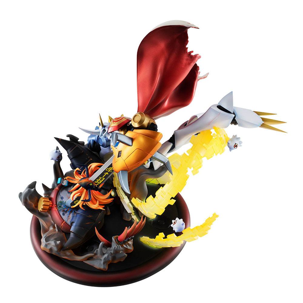 Digimon Adventure: Children's War Game! Estatua PVC VS Series Omegamon vs Diabolomon 34 cm   Megahouse