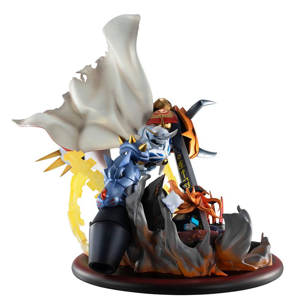 Digimon Adventure: Children's War Game! Estatua PVC VS Series Omegamon vs Diabolomon 34 cm   Megahouse