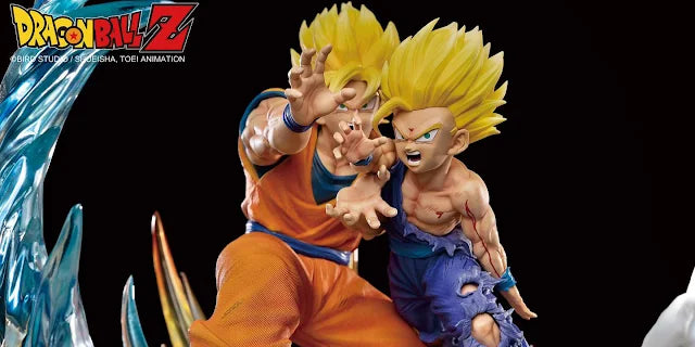 Dragon Ball Infinity Studio Goku Gohan vs Cell 1/6 Licensed Resin Statue   Infinity Studio