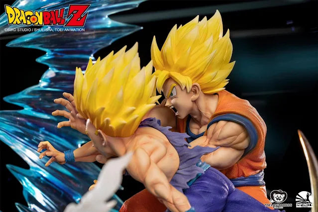 Dragon Ball Infinity Studio Goku Gohan vs Cell 1/6 Licensed Resin Statue   Infinity Studio
