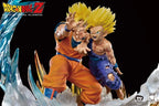 Dragon Ball Infinity Studio Goku Gohan vs Cell 1/6 Licensed Resin Statue   Infinity Studio