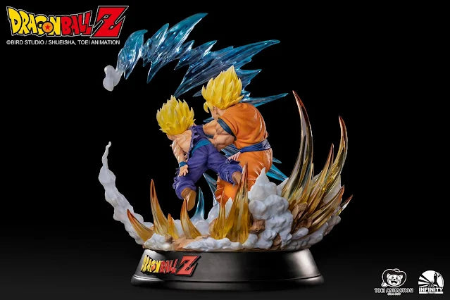 Dragon Ball Infinity Studio Goku Gohan vs Cell 1/6 Licensed Resin Statue   Infinity Studio