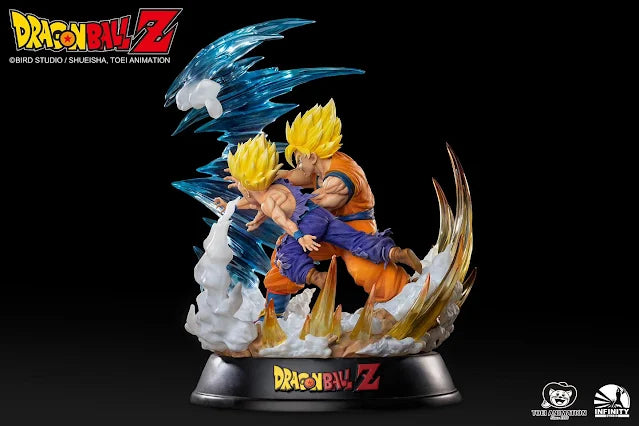 Dragon Ball Infinity Studio Goku Gohan vs Cell 1/6 Licensed Resin Statue   Infinity Studio