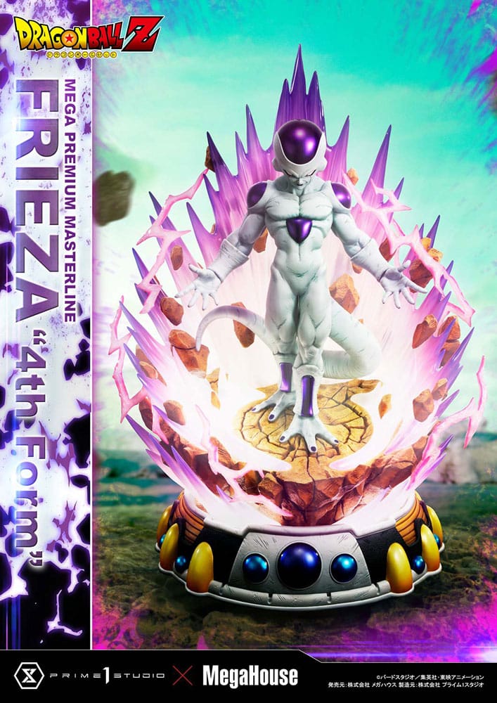 Dragon Ball Z Estatua 1/4 Frieza 4th Form Bonus Version 61 cm   Prime 1 Studio