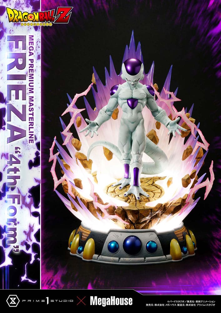 Dragon Ball Z Estatua 1/4 Frieza 4th Form Bonus Version 61 cm   Prime 1 Studio