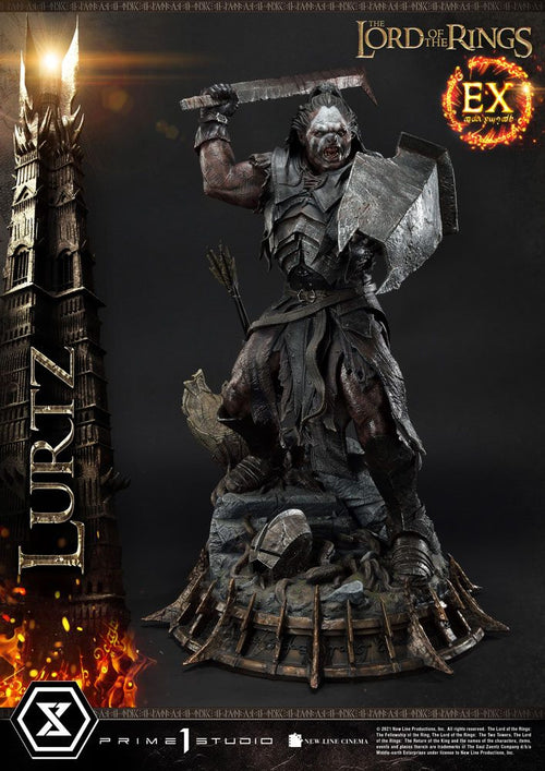 EL SEÑOR DE LOS ANILLOS ESTATUA 1/4 LURTZ  EX 59 CM   Prime 1 Studio