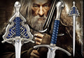 El Hobbit Réplica 1/1 Espada Glamdring 120 cm   The Noble Collection