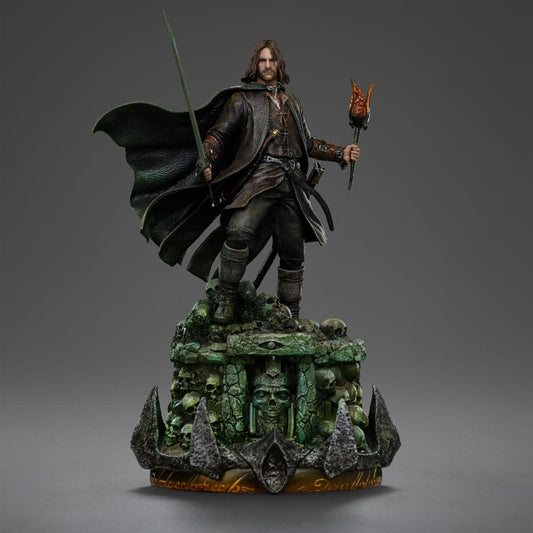 El Señor de los Anillos Estatua 1/10 Art Scale Aragorn Unleashed 31 cm  