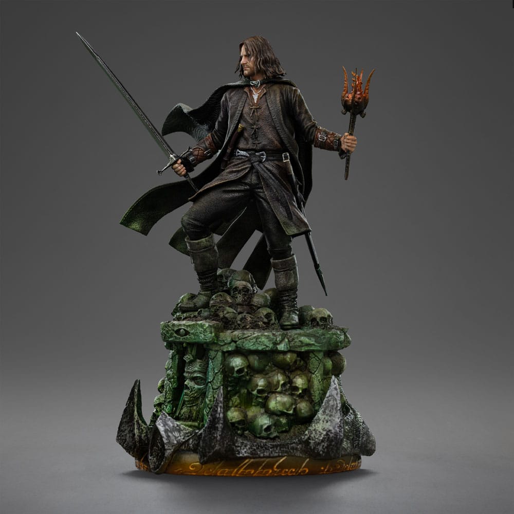 El Señor de los Anillos Estatua 1/10 Art Scale Aragorn Unleashed 31 cm   Iron Studios