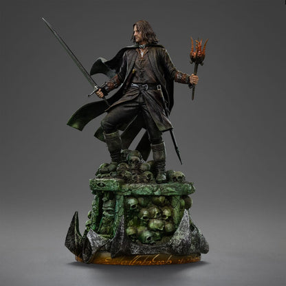 El Señor de los Anillos Estatua 1/10 Art Scale Aragorn Unleashed 31 cm  