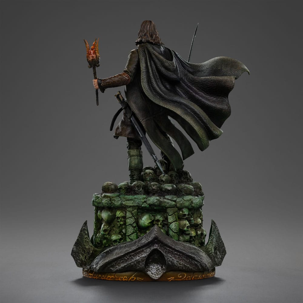 El Señor de los Anillos Estatua 1/10 Art Scale Aragorn Unleashed 31 cm   Iron Studios