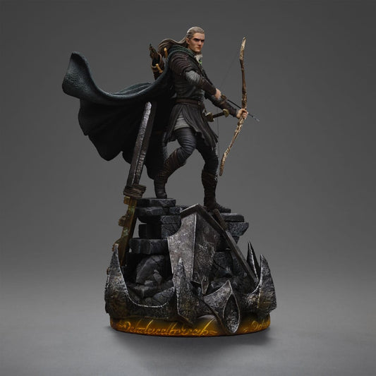 El Señor de los Anillos Estatua 1/10 Art Scale Legolas Unleashed 29 cm  