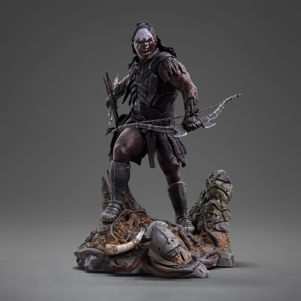 El Señor de los Anillos Estatua 1/10 Art Scale Lurtz, Uruk-Hai Leader 23 cm   Iron Studios