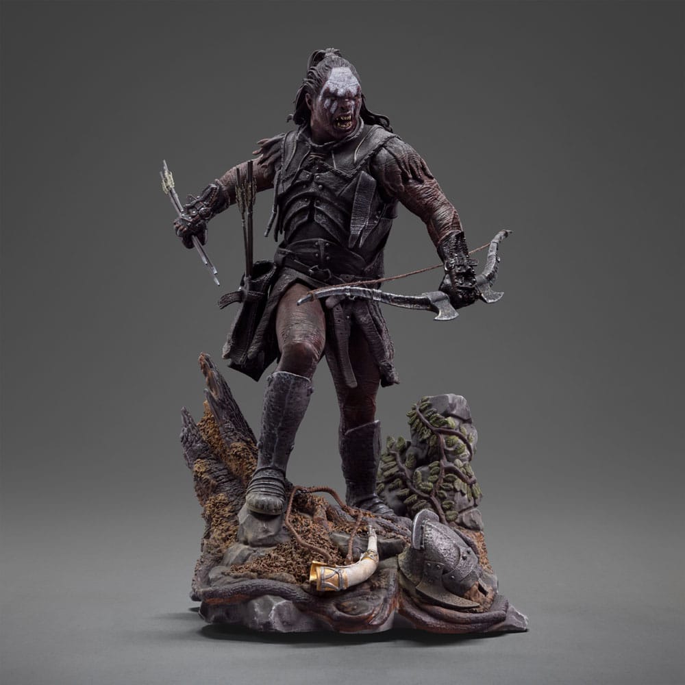 El Señor de los Anillos Estatua 1/10 Art Scale Lurtz, Uruk-Hai Leader 23 cm   Iron Studios