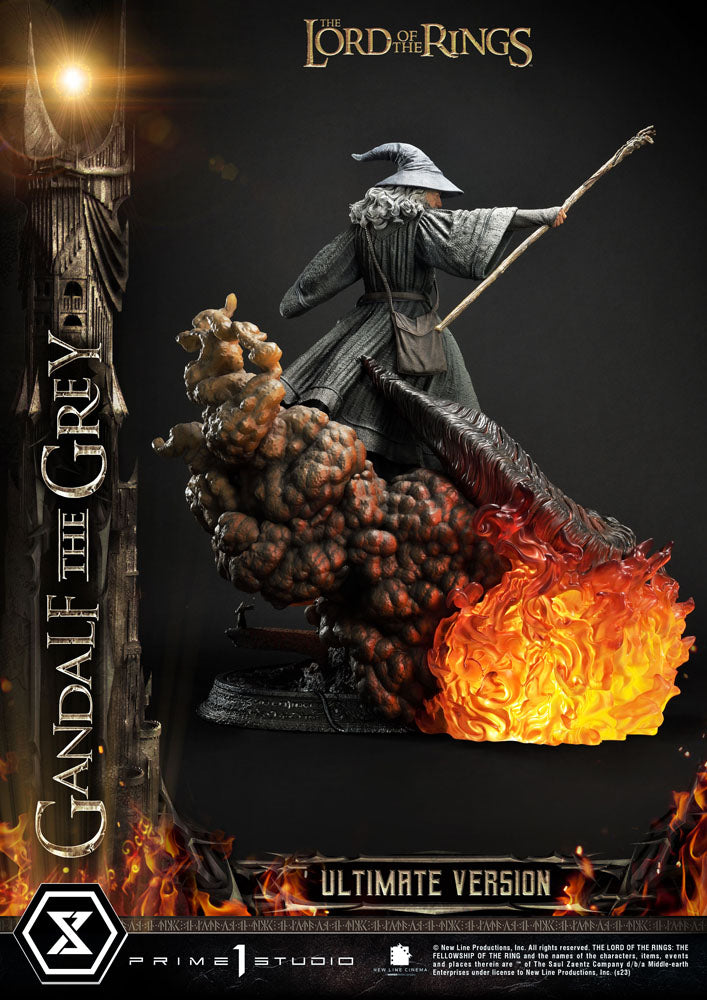 El Señor de los Anillos Estatua 1/4 Gandalf El Gris Ultimate Version 81 cm   Prime 1 Studio