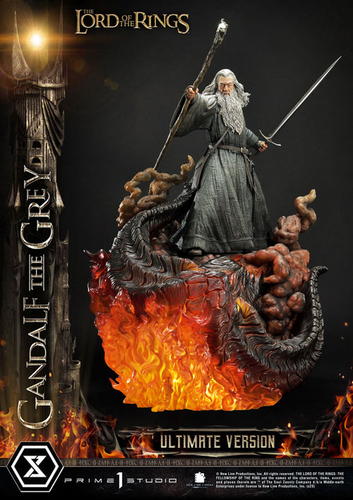 El Señor de los Anillos Estatua 1/4 Gandalf El Gris Ultimate Version 81 cm   Prime 1 Studio