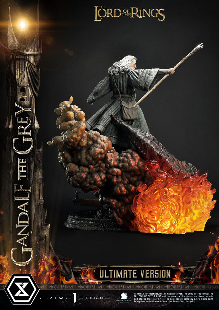El Señor de los Anillos Estatua 1/4 Gandalf El Gris Ultimate Version 81 cm  