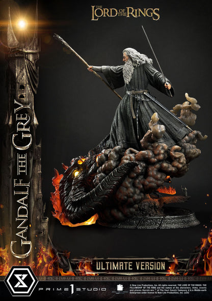 El Señor de los Anillos Estatua 1/4 Gandalf El Gris Ultimate Version 81 cm  
