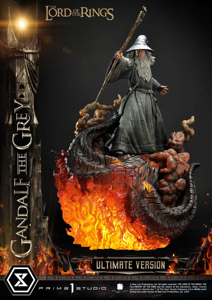El Señor de los Anillos Estatua 1/4 Gandalf El Gris Ultimate Version 81 cm  