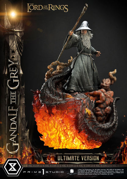 El Señor de los Anillos Estatua 1/4 Gandalf El Gris Ultimate Version 81 cm  