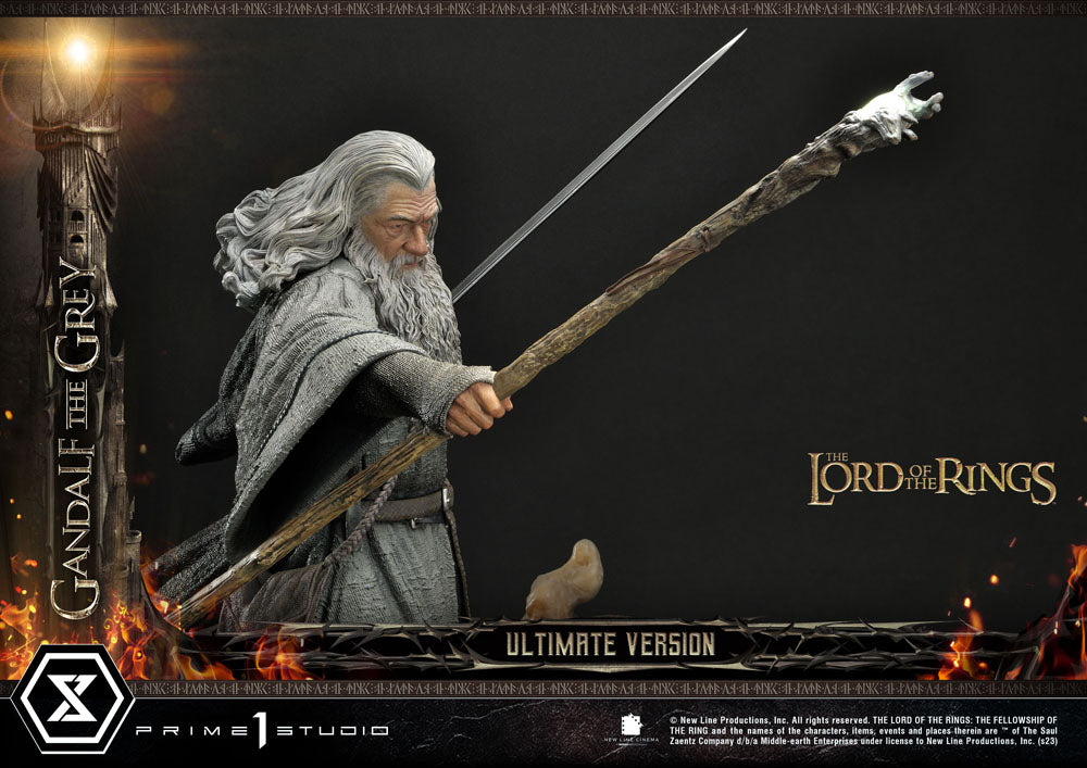 El Señor de los Anillos Estatua 1/4 Gandalf El Gris Ultimate Version 81 cm   Prime 1 Studio