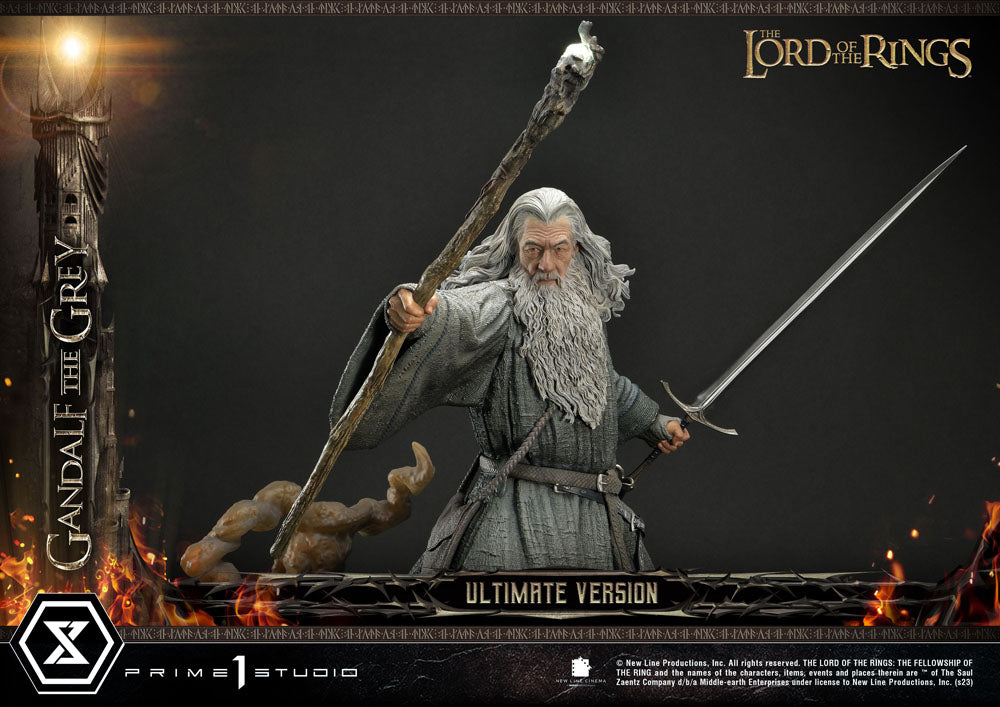 El Señor de los Anillos Estatua 1/4 Gandalf El Gris Ultimate Version 81 cm   Prime 1 Studio