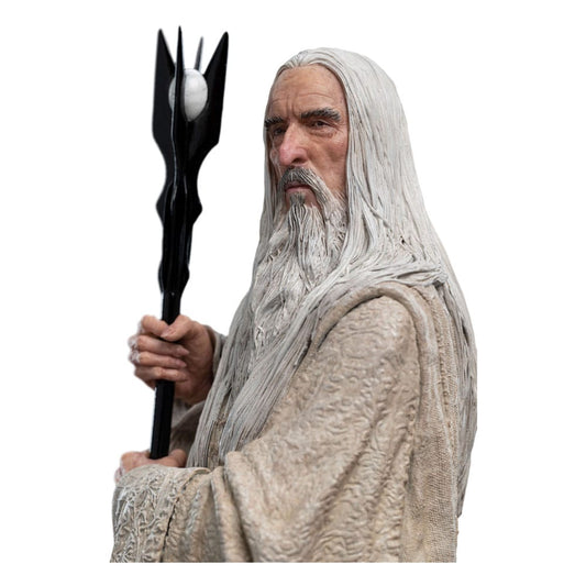 El Señor de los Anillos Estatua 1/6 Saruman and the Fire of Orthanc  