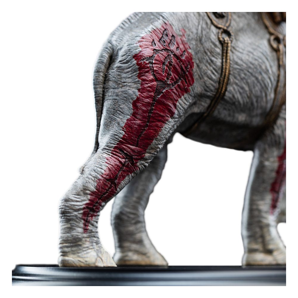 El Señor de los Anillos Estatua Mumak in Battle 17 cm   Weta Workshop