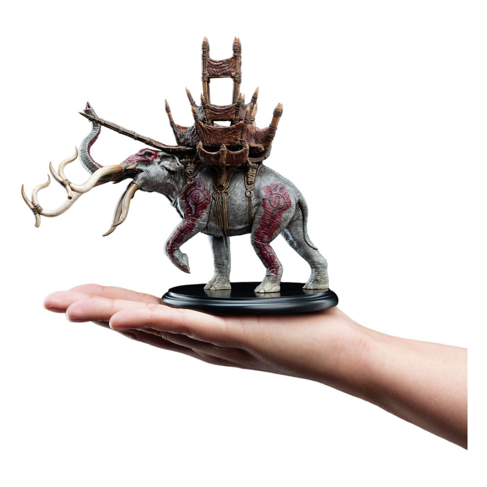 El Señor de los Anillos Estatua Mumak in Battle 17 cm   Weta Workshop