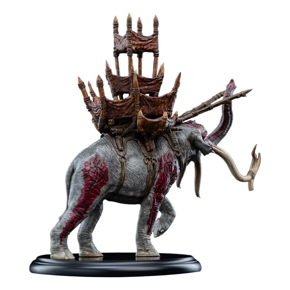 El Señor de los Anillos Estatua Mumak in Battle 17 cm   Weta Workshop