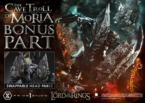 El Señor de los Anillos Estatua Premium Masterline Series 1/6 Cave Troll of Moria Bonus Version 91 cm   Prime 1 Studio