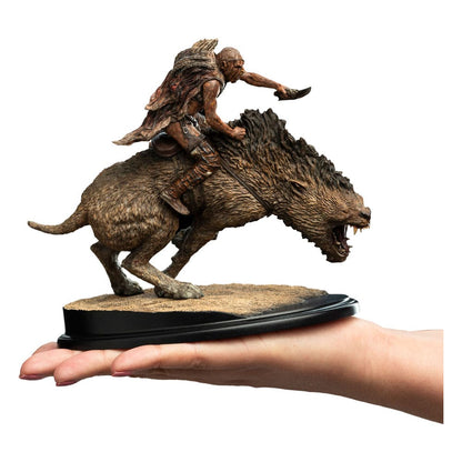 El Señor de los Anillos Estatua Sharkû on Warg 18 cm   Weta Workshop
