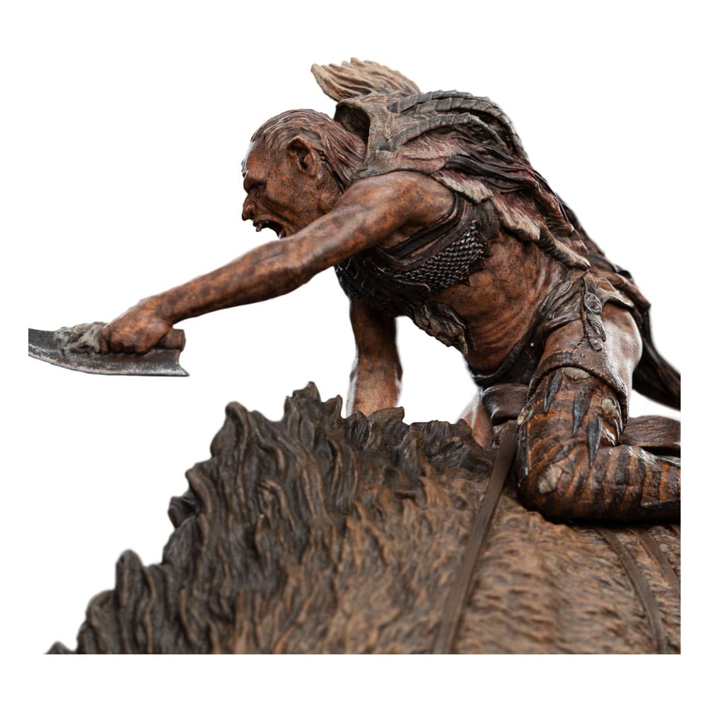 El Señor de los Anillos Estatua Sharkû on Warg 18 cm   Weta Workshop