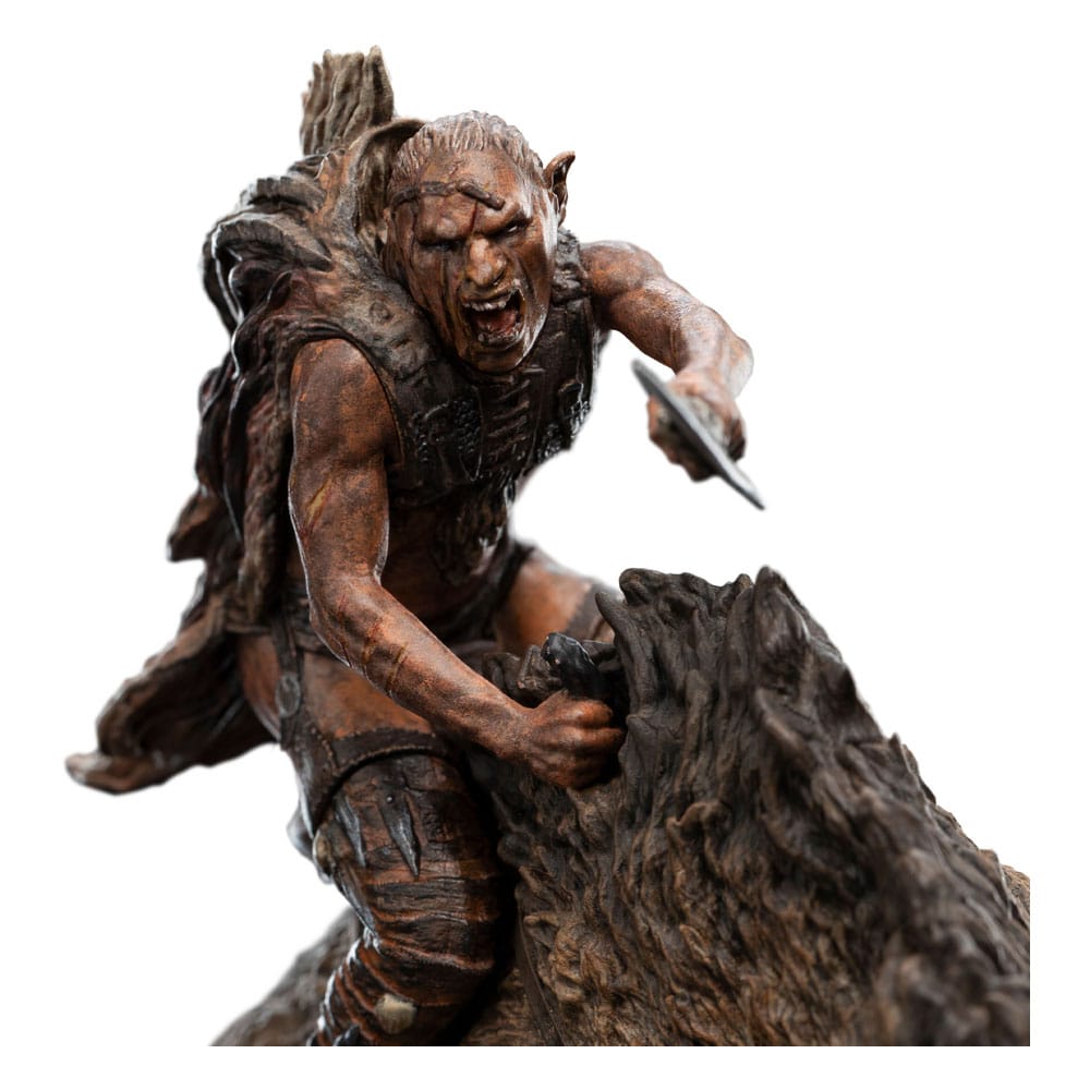 El Señor de los Anillos Estatua Sharkû on Warg 18 cm   Weta Workshop