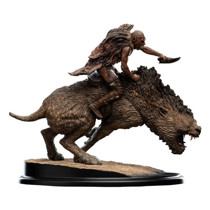 El Señor de los Anillos Estatua Sharkû on Warg 18 cm   Weta Workshop
