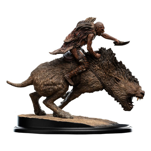 El Señor de los Anillos Estatua Sharkû on Warg 18 cm   Weta Workshop