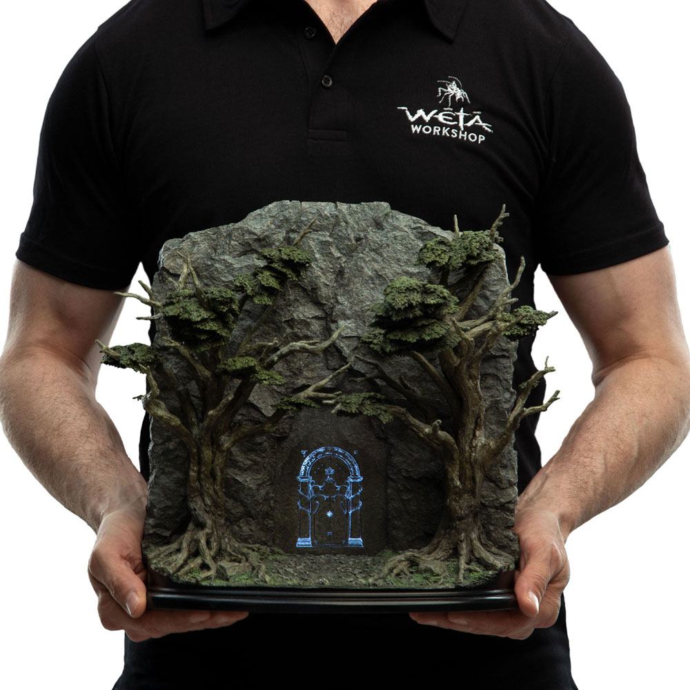 El Señor de los Anillos Estatua The Doors of Durin Environment 29 cm   Weta Workshop